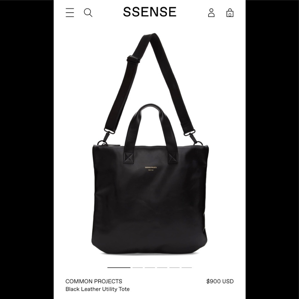 Common Projects “Utility bag”. Barely used…1-2x.